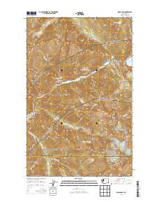 2014 Map of Diablo Dam, 2014 Print