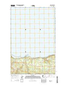 2014 Map of Disque, 2014 Print