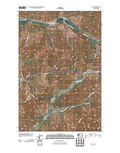 2011 Map of Dusty, 2011 Print