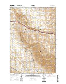 2014 Map of East Kittitas, 2014 Print