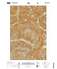 2020 Map of Eldorado Peak, 2020 Print