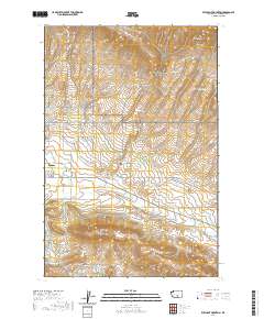 2020 Map of Elephant Mountain, 2020 Print