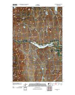 2011 Map of Enterprise, 2011 Print