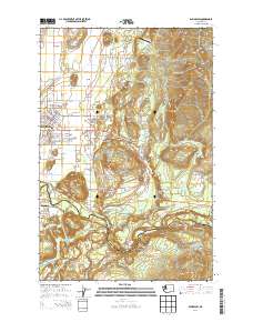 2014 Map of Enumclaw, 2014 Print