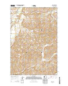 2014 Map of Ewan, 2014 Print