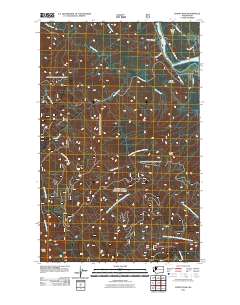 2011 Map of Finney Peak, 2011 Print