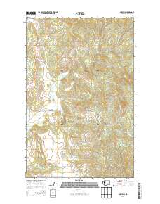 2014 Map of Foothills, 2014 Print