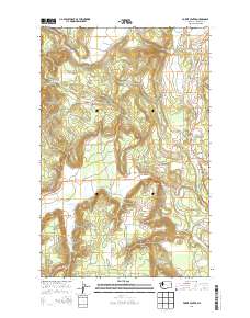 2014 Map of Forest Center, 2014 Print