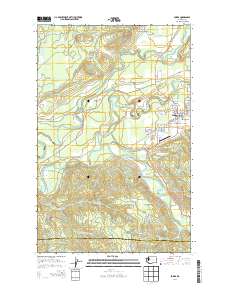 2014 Map of Forks, 2014 Print