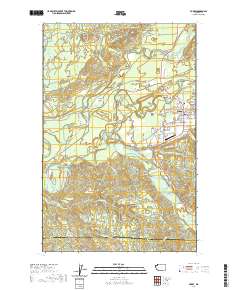 2020 Map of Forks, 2020 Print