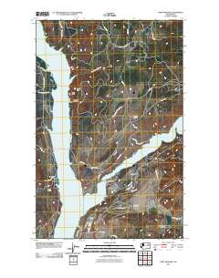 2011 Map of Fort Spokane, 2011 Print