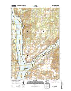2013 Map of Fort Spokane, 2013 Print