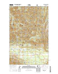 2014 Map of Fortson, 2014 Print