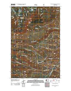 2011 Map of Foundation Ridge, 2011 Print