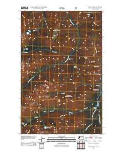 2011 Map of Frosty Creek, 2011 Print