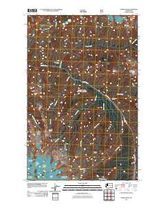 2011 Map of Gamma Peak, 2011 Print