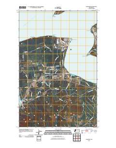 2011 Map of Gardiner, 2011 Print