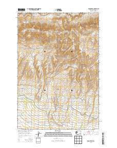 2013 Map of Granger NE, 2013 Print