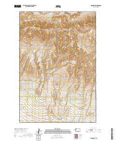 2020 Map of Granger NE, 2020 Print