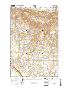 2013 Map of Granger NW, 2013 Print