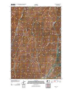 2011 Map of Hadley, 2011 Print
