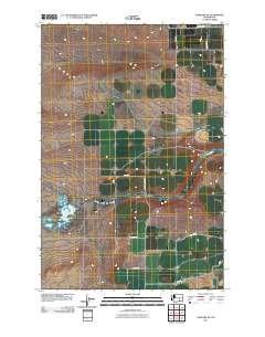 2011 Map of Hanford NE, 2011 Print