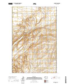 2020 Map of Hartline SW, 2020 Print