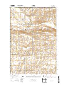 2014 Map of Hatton NW, 2014 Print