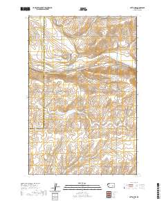 2020 Map of Hatton NW, 2020 Print