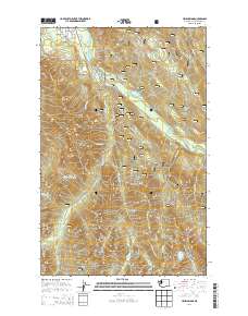 2014 Map of Helena Ridge, 2014 Print