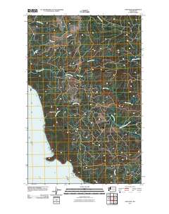 2011 Map of Hoh Head, 2011 Print