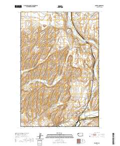2020 Map of Hooper, 2020 Print