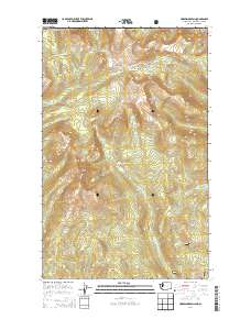 2014 Map of Horseshoe Basin, 2014 Print
