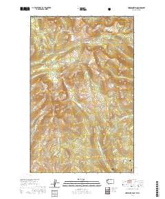 2020 Map of Horseshoe Basin, 2020 Print