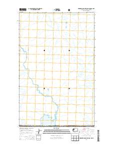 2014 Map of Hozomeen Mountain OE N, 2014 Print