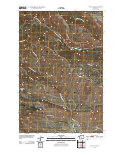 2011 Map of Hudson Creek, 2011 Print