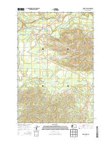 2014 Map of Humptulips, 2014 Print