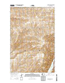 2014 Map of Jameson Lake SE, 2014 Print