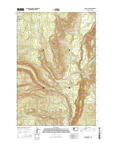 2014 Map of Jungle Butte, 2014 Print