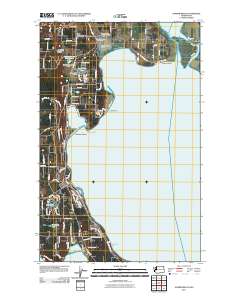 2011 Map of Juniper Beach, 2011 Print