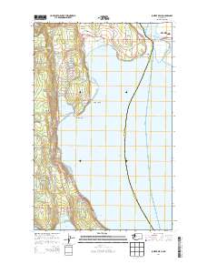 2014 Map of Juniper Beach, 2014 Print