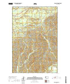 2020 Map of Kalaloch Ridge, 2020 Print