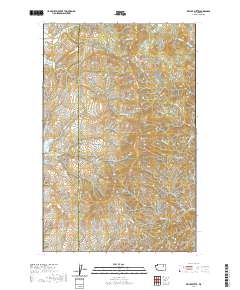 2020 Map of Keller Butte, 2020 Print