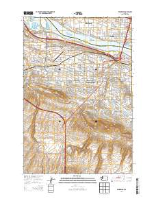 2013 Map of Kennewick, 2013 Print