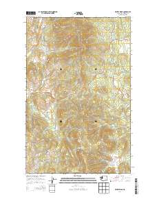 2014 Map of Kentry Ridge, 2014 Print