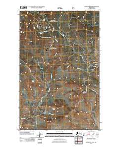 2011 Map of Knowlton Knob, 2011 Print