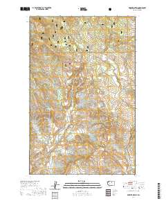 2020 Map of Knowlton Knob, 2020 Print