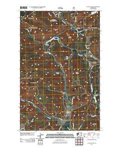 2011 Map of La Fleur Lake, 2011 Print