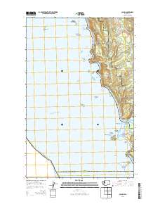 2014 Map of La Push, 2014 Print
