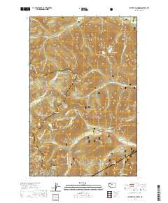 2020 Map of Labyrinth Mountain, 2020 Print
